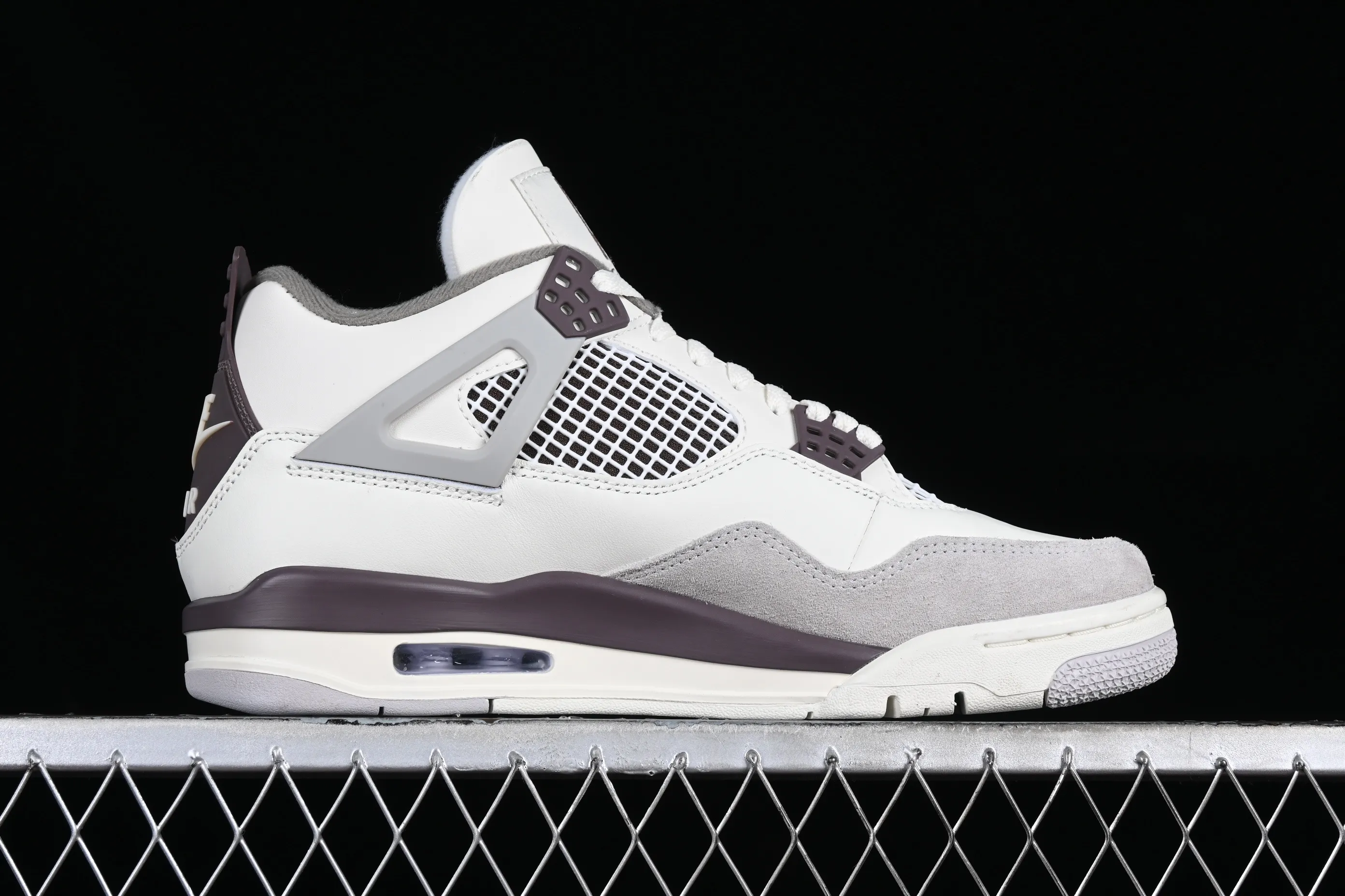 All categories Air Jordan Jordan series basketball shoes Air Jordan 4 pure original A Ma Maniere x Air Jordan 4 Retro "Phantom" AJ4 Joe 4 joint phantom gray FZ4810-001
